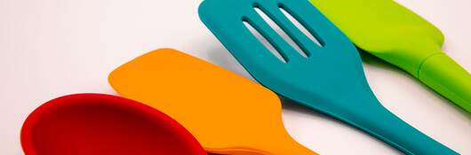 Silicone food utensils